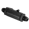 AN10 10AN Black Inline Fuel Shut Off Valve Cut Off Flow Control w/ Cable Lever