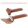 Adjustable Shaving Razor Set, Men'sLong Handle Stainless Shaver Razor RZ700 (Razor Ver.B Set)