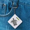 Azeeda 'Sea Turtle' Keyring Tape Measure/Spirit Level Tool (KM00038490)