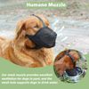 Dog Muzzle Soft Mesh Muzzle for Small Medium Large Dogs, Adjustable Puppy Muzzles for Catching Biting, Licking and Chewing, Allows Panting and Drinking