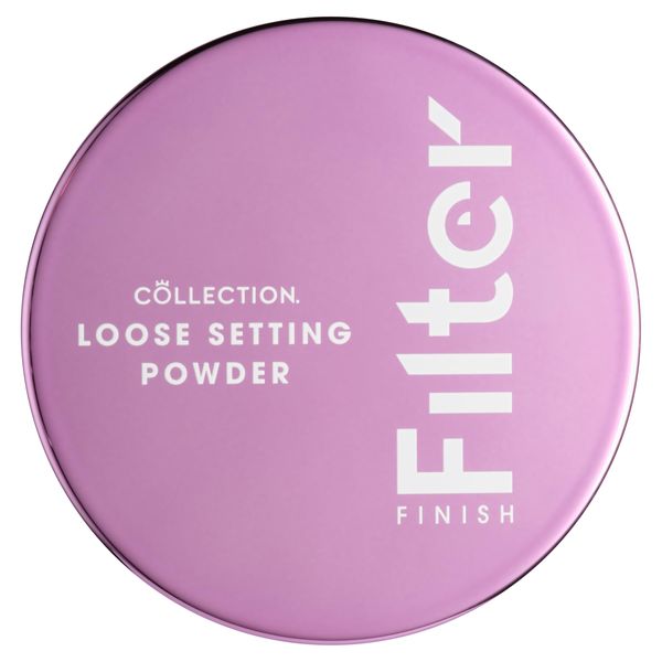 Collection Cosmetics Filter Finish Loose Powder, Lightweight Face Powder, Translucent,10g