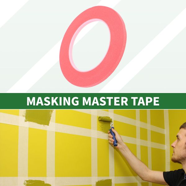 Painters Tape 5500x0.6x0.01cm / 60.15 Yards x 0.24 Inches x 140um Pink