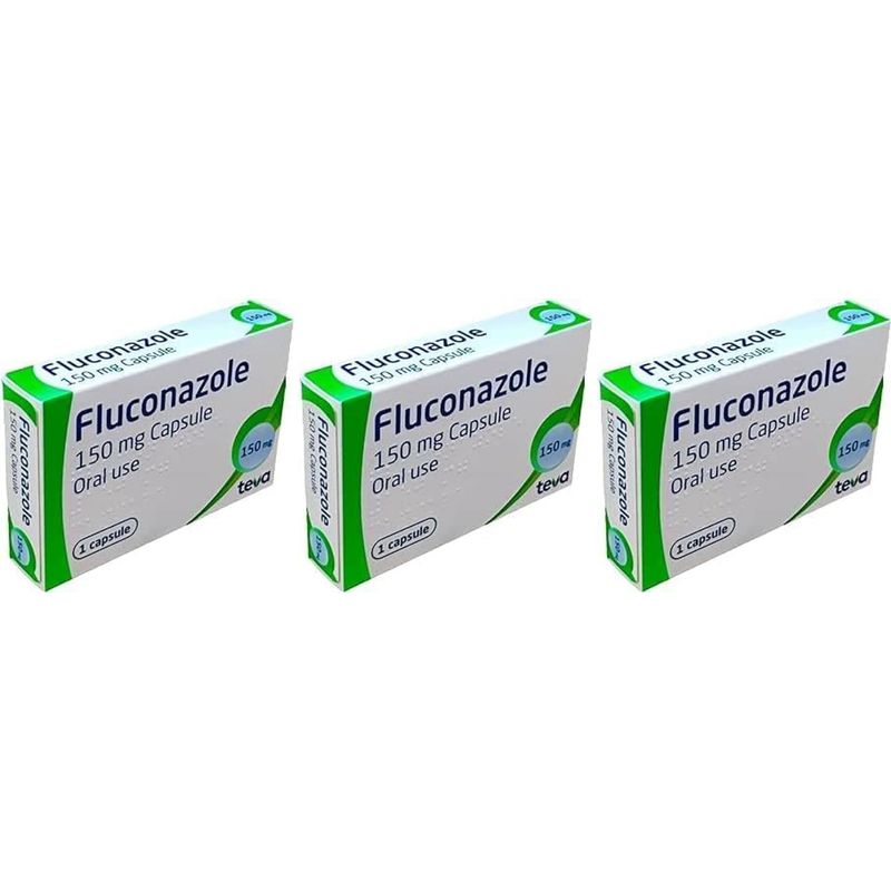 3-Pack Thrush Oral Treatment Capsules - .Comprehensive Solution.