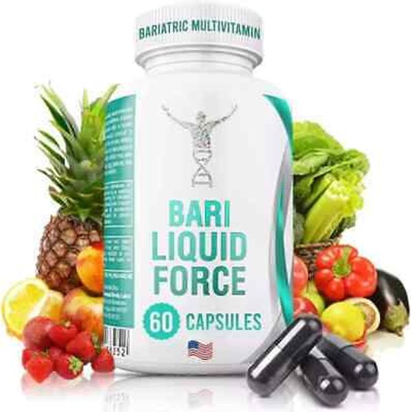 New Bariatric Bari Liquid Force Multivitamin, 29 Nutrients & Iron Superfoods