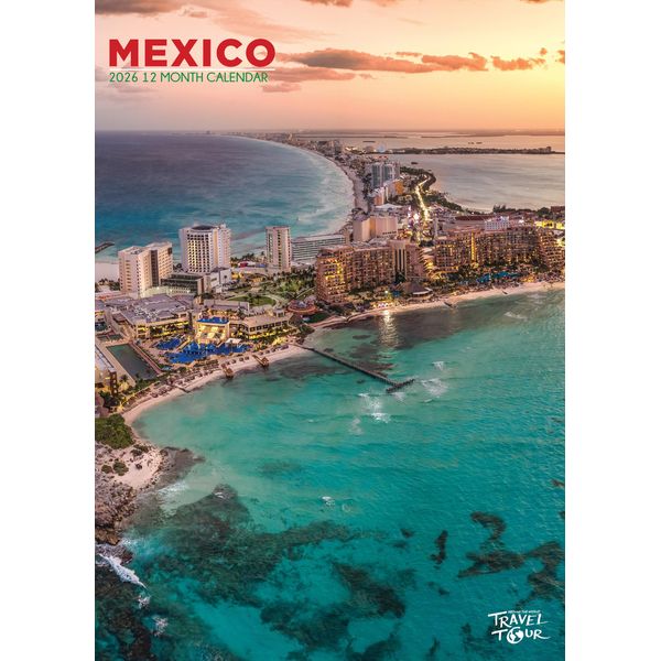 Mexico 2026 Calendar, A3, Wirobound, Full Colour