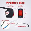 1PC Universal 7/8" Light On Off Switch Button For Motorcycle Scooter Dirt Bike
