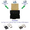 KOKKIA USB_Splitter_Pro : USB Splitter Pro, Compatible with Windows / Apple Mac Laptop/PC/Desktop, Android Smartphone/Tablet, Digital Bluetooth Splitter Transmitter with Switchable APTX / Low-Latency