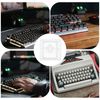 10PCS Transparent Mechanical Keyboard Keycaps - Clear Plastic Key Caps for Backlit Keyboards, Easy Installation, Comfortable Typing, Versatile Use for Replacement