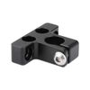 CAMVATE Simple 15mm Single Rod Clamp with 1/4"-20 Threadless Mounting Points