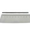 KKHMF 20PCS Single 40 Pin Male+Female Straight Pin Header for PCB 2.54 mm