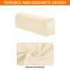 sourcing map 2 Pcs Sofa Armrest Covers Stretch Couch Armrest Cover for Chairs Sofas Couch Arm, Scratch-Resistant Sofa Arm Cover, Beige