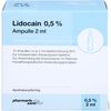 Lidocain Psano Amp 0.5%2ml, 10X2 ml ILO