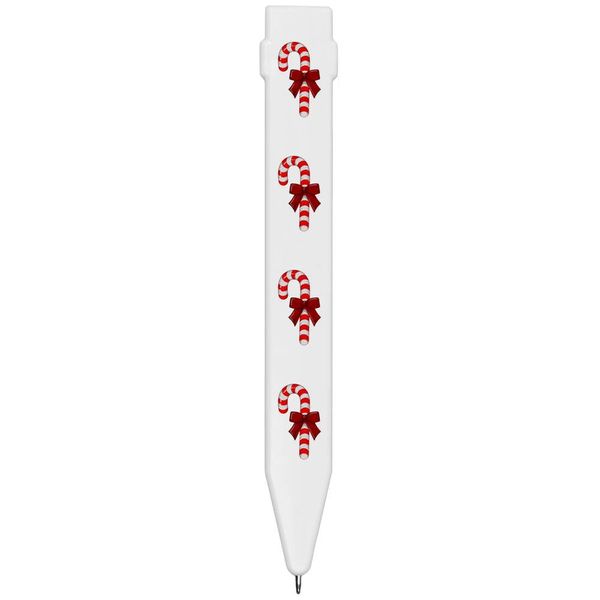 Azeeda 'Candy Cane With Bow' Flat Magnetic Pen (MP00014939)