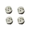 4X Mr16 Gu5.3 Base Socket Wire Connector Halogen LED Lamp Light Ceramic Holder Bulb Base Socket Lamp Holder 250V 100W