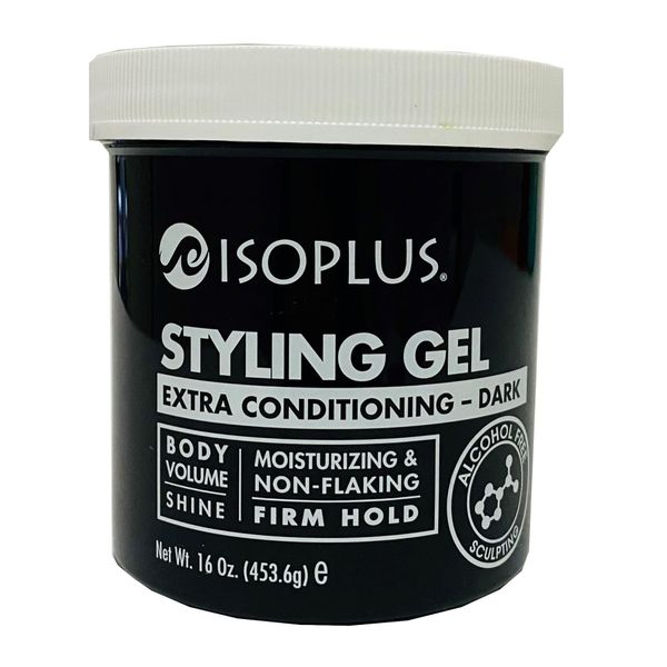 Styling Gel (extra conditioning dark) 16oz. by Isoplus