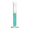 Graduated Cylinder, 25mL - Class B Tolerance - Octagonal Base - TPX Plastic - Industrial Quality, Autoclavable - Eisco Labs