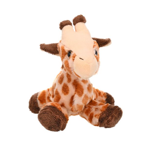 Wild Republic Giraffe Plush, Stuffed Animal, Plush Toy, Gifts for Kids, Hug’Ems, 7 Inches