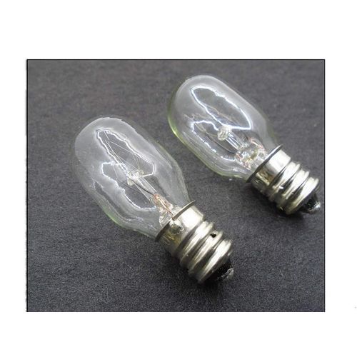 NGOSEW 2 Clear Screw in Light Bulbs for Juki Serger Overlock MO103, MO134, MO-623, MO-104D, MO-634D, MO-644D, MO-654DE, MO-655