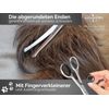 InstrumenteNrw Pet Grooming Scissors Curved Micro Teeth