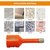 2pcs 6mm Diamond Drilling Bit Tile Granite Ceramic Cutter Hole Saw Angle Grinder