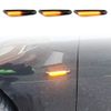 MKptopia 2pcs Dynamic Side Marker LED Indicator Light Flashing Lamp Signal Lamp Compatible with B-MW E82 E88 E90 E91 E92 E93 E60 E61 E84-Black