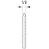 Miche 1/8 Fixed Sprockets with Carrier Track Sprocket, Silver, 17t