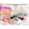 Foot Care Device with 30-Piece Universal Diamond Grinder Set