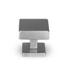 Satin Stainless Steel Square Contemporary Centre Door Knob Pull Front Door