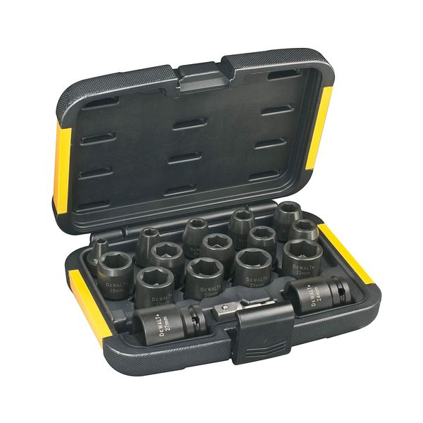 Dewalt DT7506QZ Impact Socket Set (17-Piece)