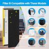 Super Value 6 Packs FLT4825 H13 True HEPA Replacement Filter B Compatible with