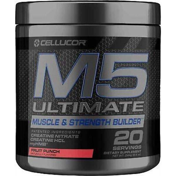 Cellucor M5 Ultimate - Creatine Post Workout Powder - 20 Servings - Fruit Punch