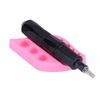 Tattoo Ink Holder Tattoo Pen Holder Microblading Pigment Ink Cup Tattoo Pen Stand Makeup Tattoo Accessories Tattoo Pen Eyebrow Tattoo Holder Silicone Tattoo Pigment Ink Cotton Swabs Cup Holders(Pink)
