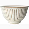 Mashiko Ware TS-08 SHINOGI Rice Bowl, White