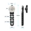 CAMVATE Rosette Extension Arm with M6 Thread Screw for DSLR Camera Cage Rig(Black) - 3099