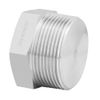 Joywayus Soild Stainless Steel Outer Head Hex Thread Socket Pipe Plug Fitting 1-1/2" NPT Male