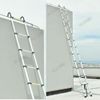 5m Telescopic Ladder Extendable Step Ladder Folding Multi Purpose Ladder + Hook