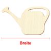 Holz Gießkanne - Deko Basteln 3-50cm, Größe:15cm, Pack mit:1 Stück