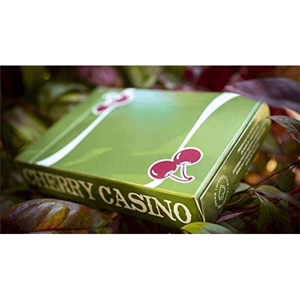 Pure Imagination Projects Cherry Casino Playing Cards: Sahara Green