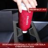 CoolKo Center Console Cup Holder Trim Panel Cover Compatible with Tesla Cybertruck