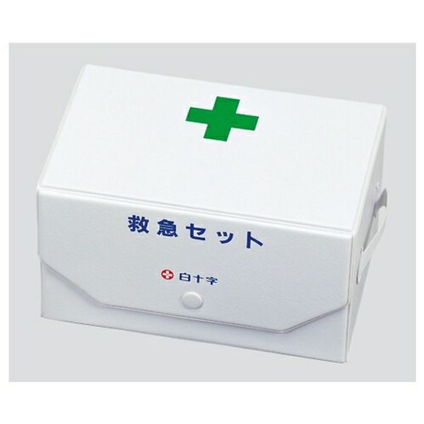 AS ONE First Aid Kit 9 Items + Booklet Box Type 1 Piece