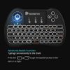 NEW Beastron 2.4GHz Mini Wireless Keyboard w/Mouse Touchpad (LED Backlit)