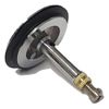 E2trade Adjustable Bath 47mm Pop Up Waste Plug Only with Flat Seal Chrome