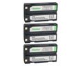 Kastar 3-Pack D-Li1 Battery Replacement for TechCell PR122DG, Telxon Bar Code Scanner, TSCI Data Collector, Amstron GPS-TR1, Symbol Barcode Scanner, APS BC1071