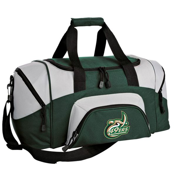 SMALL University of North Carolina Charlotte Duffle Bag UNCC 49ers Gym Bag or Carryon Travel Bag