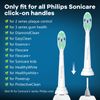 Toptheway Toothbrush Replacement Heads Compatible with Philips Sonicare ProtectiveClean DiamondClean C2 G2 W 4100 5100 HX9023 Plaque Control, 10 Pack