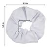 Large Solid Scrunchie - Set of 6-Hot Pink Light Pink White