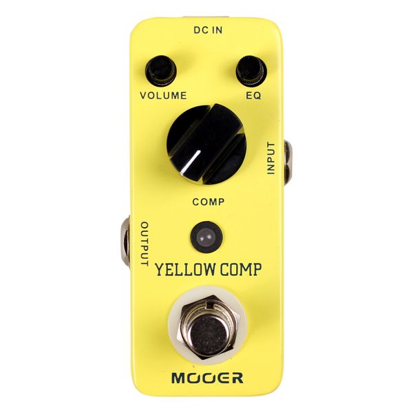 Mooer MCS2 Yellow Compression Effects Pedal