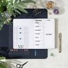 A5 Journal Grid Guide Stencil for Dotted Journaling/Bullet Planning - 5mm Dot Grid - Easy Template for Journal Spread Set-Up - by Oops a Daisy