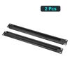 2 Pcs 19 Inch Brush Cable Manager 1U for Network Server Rack