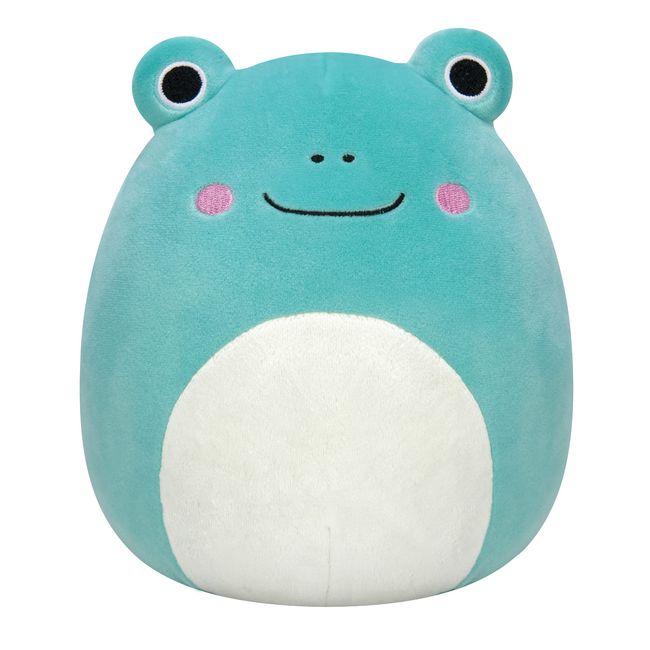 Squishmallows Original 12-Inch Ludwig Teal Frog with Mint Green Belly - Medium-Sized Ultrasoft Official Jazwares Plush